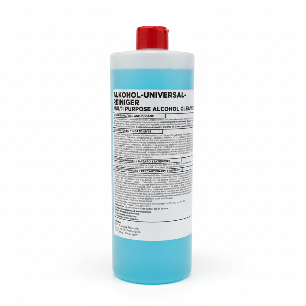 Alkohol-Universal-Reiniger 1L auf weißem Hintergrund