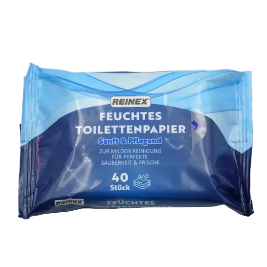 REINEX Feuchtes Toilettenpapier 40er
