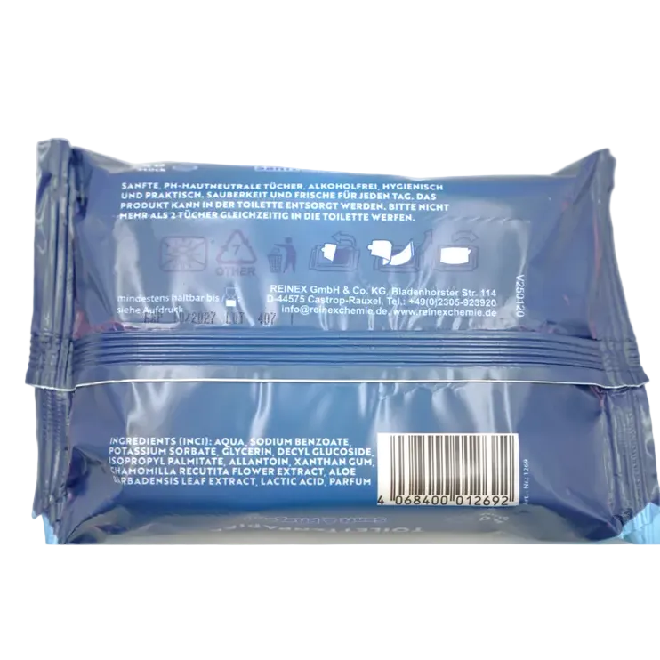 REINEX Feuchtes Toilettenpapier 40er