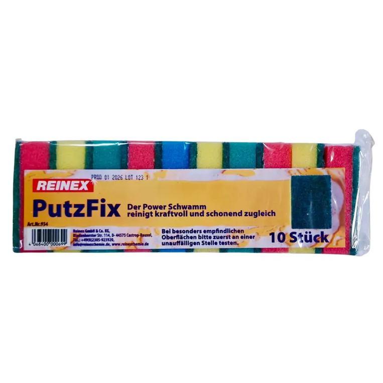 REINEX PutzFix Power Schwamm 10 Stück