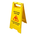 RMV Warnschild „Achtung Rutschgefahr“ 57 cm – gelb