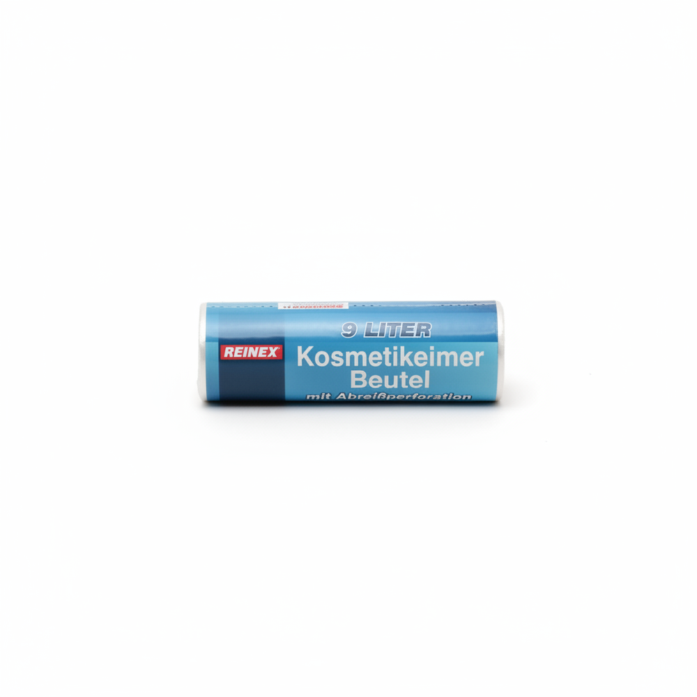 REINEX Kosmetikeimer Beutel weißer Hintergrund