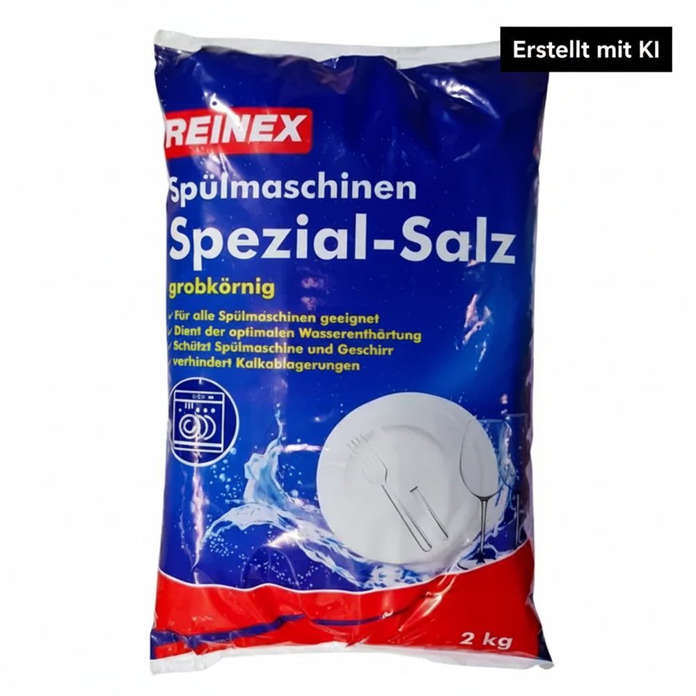 Reinex Spülmaschinen Spezial-Salz mit KI-Badge