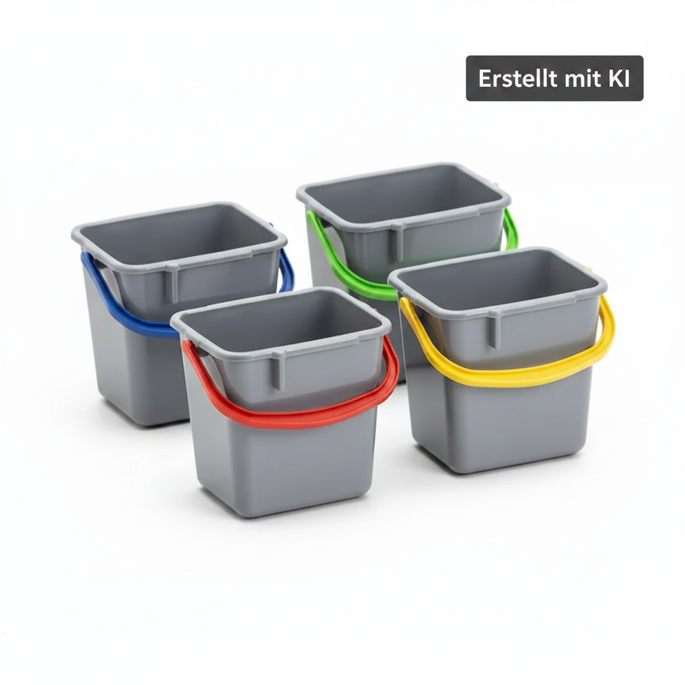 RMV Ersatzeimer 6L alle Farben mit KI-Badge