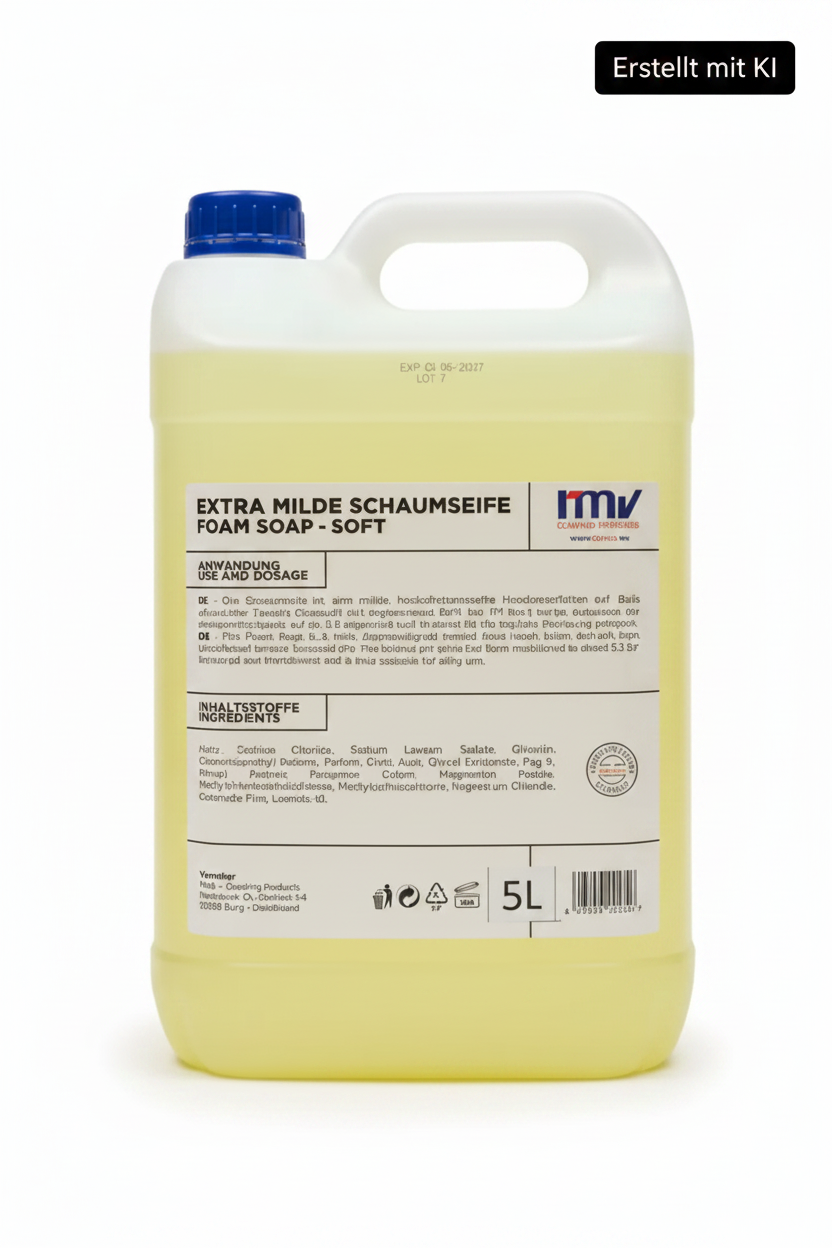 RMV Extra Milde Schaumseife 5L mit KI-Badge
