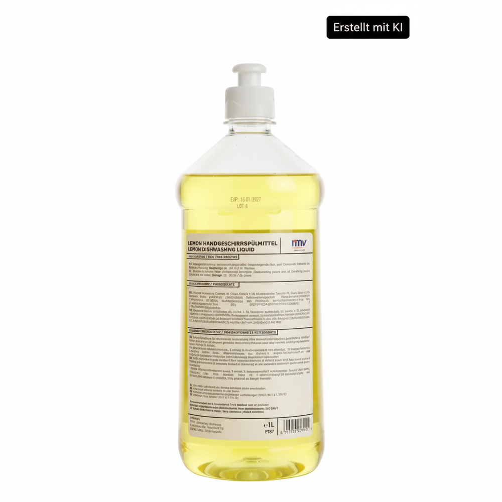 RMV Lemon Handgeschirrspülmittel 1L mit KI-Badge